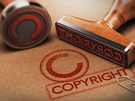 Registration of Trademark Law and Copyrights Card Image